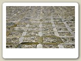 107-4_Marmeren vloer in blokpatroon op plein in de opgraving van Sabratha (Libië)